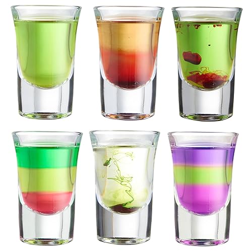 Classic Shooter Shot Glasses, 25ml (0.9oz) Set of 6. Amazon.co.uk