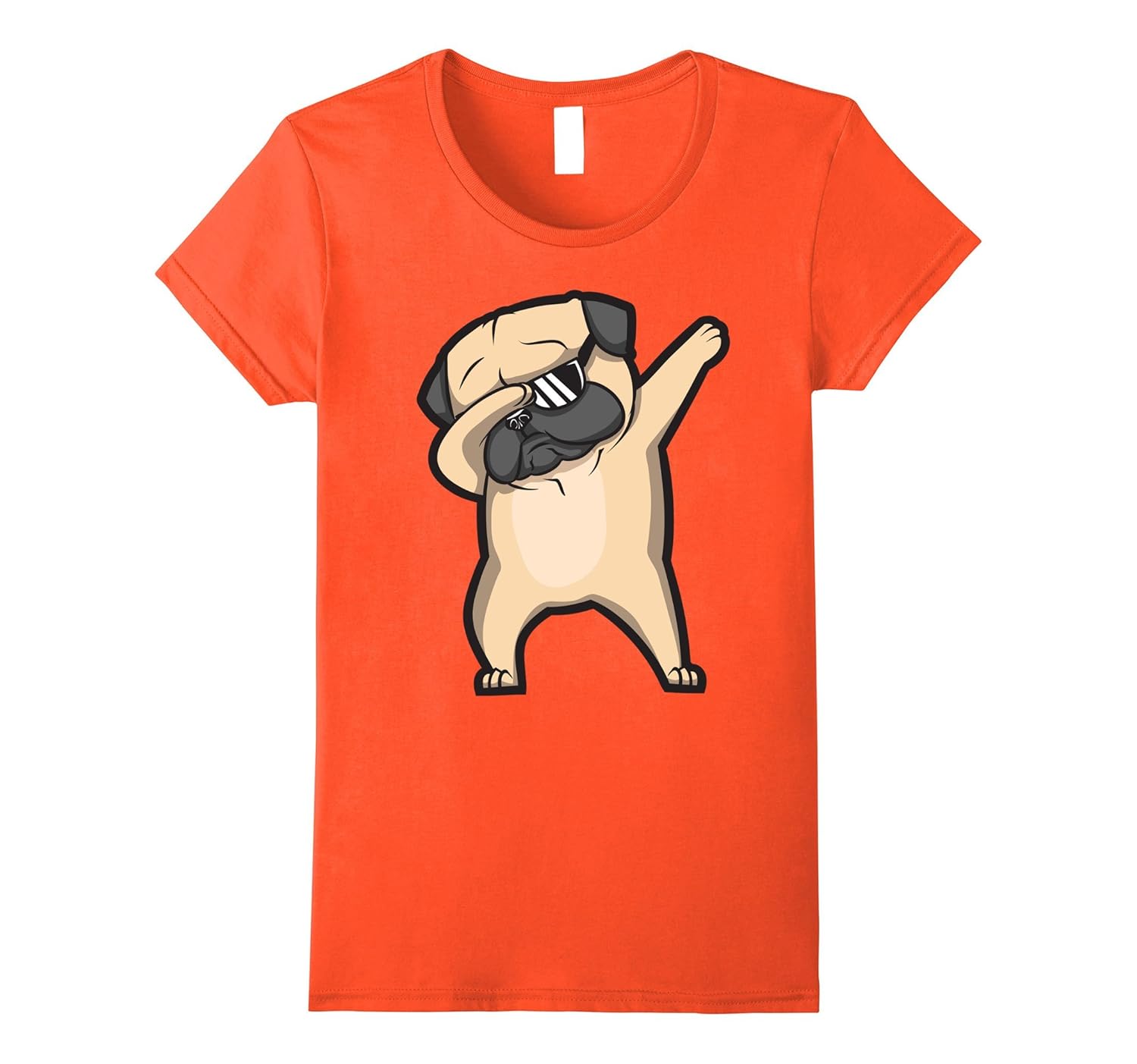 dog dabbing pug