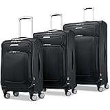 samsonite stackit plus 2 piece stackable 1680d luggage set