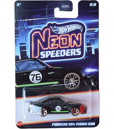 Amazon.com: Hot Wheels Ford GT, Neon Speeders 3/8 : Toys & Games