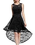 MUADRESS Women's Elegant Floral Lace Dress