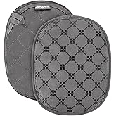 KEGOUU Pot Holders 2pcs Sets,Oven Hot Pads Featuring Silicone Non-Slip Coating,Heat Resistant Potholders for Kitchen Bakeware Cooking
