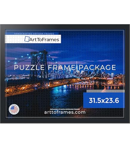 Amazon.com - ArtToFrames 31.5x23.6 INCH/80x60 CM Black Frame for
