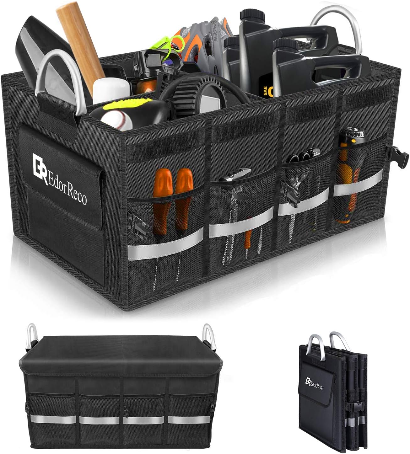 EdorReco Upgraded Car Boot Organizer Storage Box Most Portable Trunk