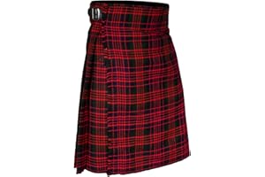 Allsafe Traders Authentic Scottish Men's Tartan Kilts - Highland Light Weight Value Kilt | Embrace Your Heritage with Comfort