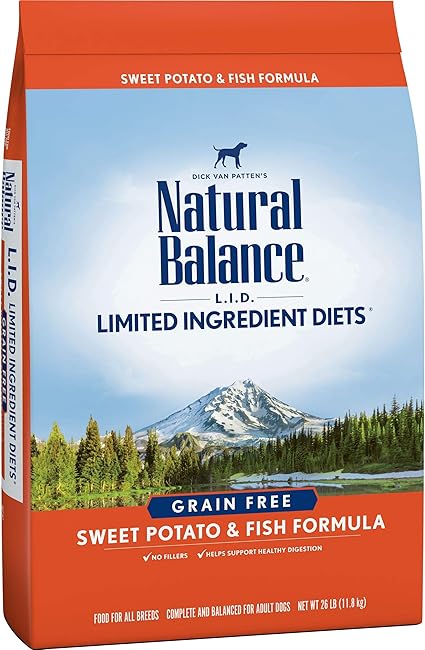 natural balance fish dog food