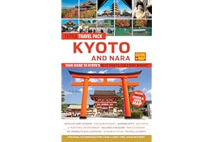 Kyoto and Nara Travel Guide + Map: Tuttle Travel Pack: Your Guide to Kyoto's Best Sights for Every Budget (Tuttle Travel Guide & Map)