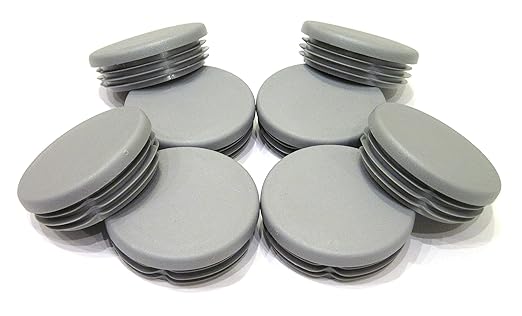 Cover For Steel Fence Post For Hole Size From 2 1 4 To 2 3 8 Inches Furniture Finishing Plug 4pcs Pack 2 1 2 Inch Round Black Plastic End Cap Biscuits Plugs