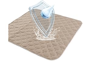 Alsunny Hospital Washable Underpads 44x52 Inch,Reusable Incontinence Bed Pads Washable,Bed Wetting Mattress Pad for Beds Sofa & Mattress,Adults,Couple,Seniors Kid,Pets,Bed Pads Washable