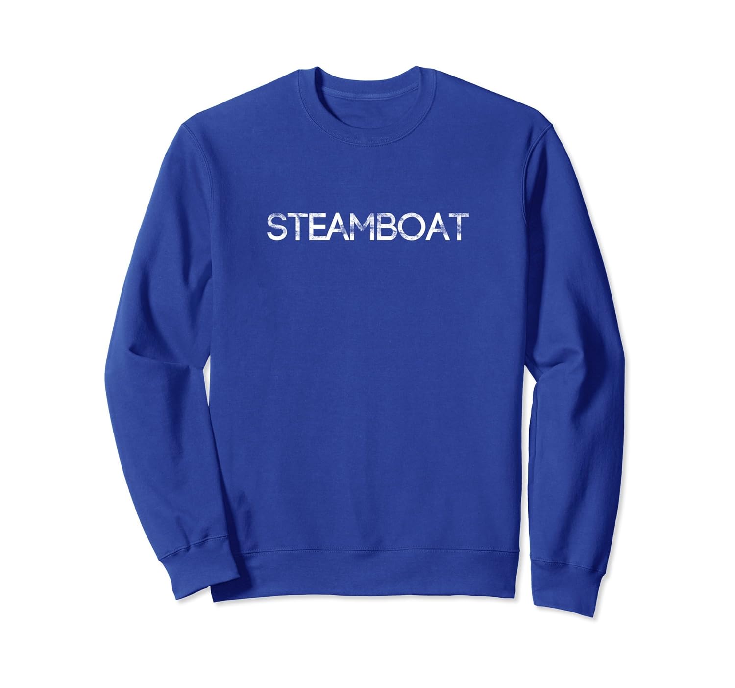 Colorado Distressed - Crewneck Steamboat Springs Sweatshirt-Rose