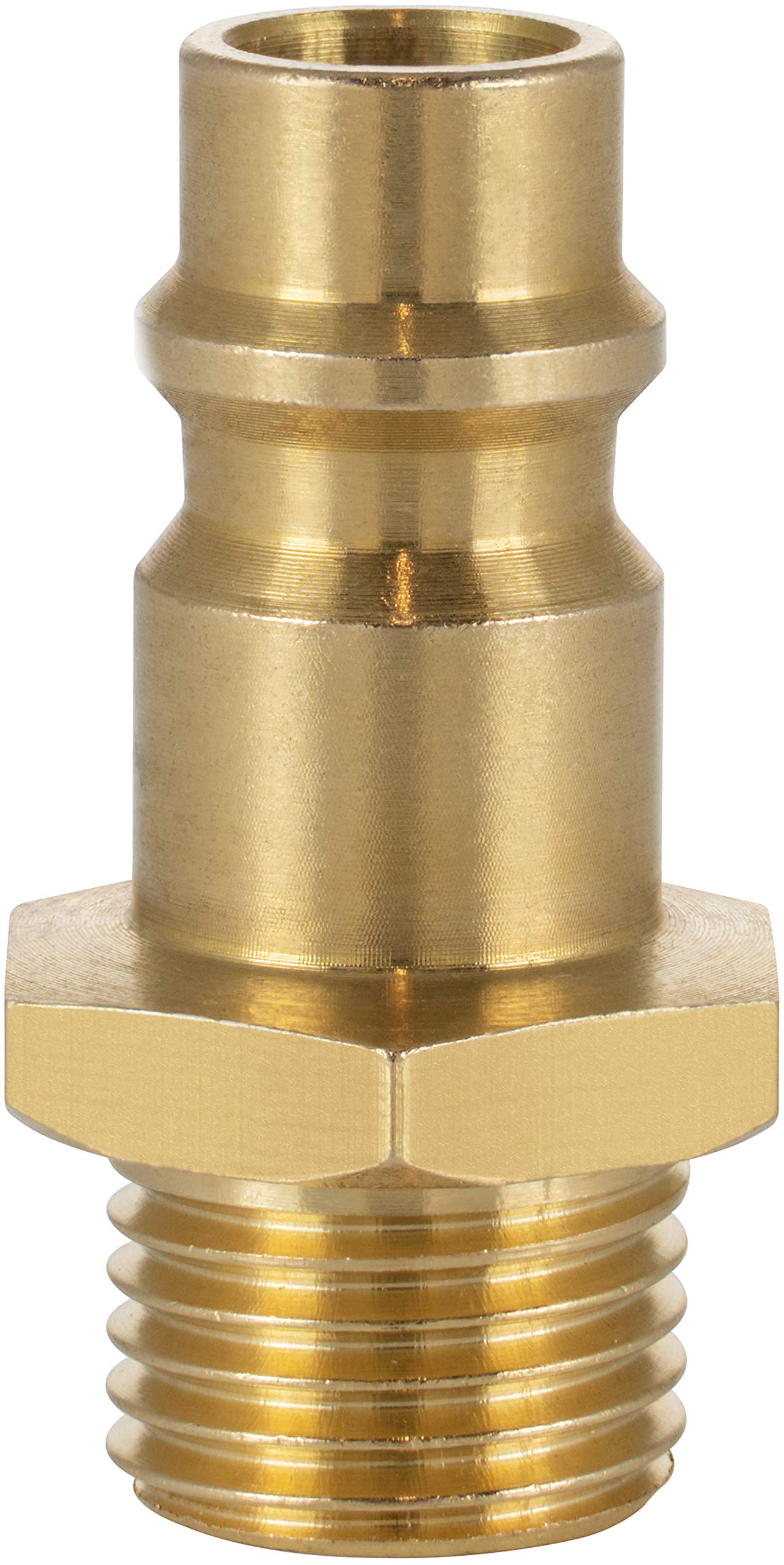 Poppstar Compressed Air Plug NW 7.2 with 1/4" External Thread for Compressed Air Fittings