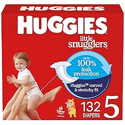 Huggies Size 5 Diapers, Little Snugglers Baby