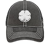 Black Clover Unisex Two Tone Vintage Mesh Sides Adjustable Snapback Golf Trucker Hat