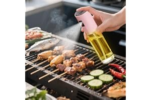 100ml/3.4 oz Oil Sprayer for Cooking, 2 in 1 Oil Dispenser for Kitchen, Olive Oil Dispenser Bottle for Kitchen Gadgets, Salad