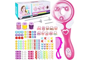 CLWVPCOT Automatic Hair Braider - Electric Hair Braiding Machine for Girls, DIY Styling Kit with Accessories, Creative Decorations for Kids, Birthday Gift for Girls Ages 3-12