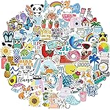 Stickers for Water Bottles, 100 Pack/PCS Cute Vsco Vinyl Aesthetic Waterproof Stickers Laptop Hydroflask Skateboard Computer 