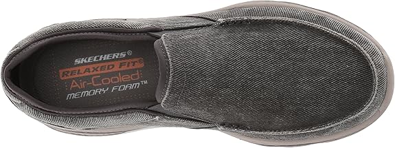 men's skechers moseco 65355 casual moc loafers
