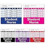 Besoar 5 Pack Student Nurse Badge Buddy Card Holder