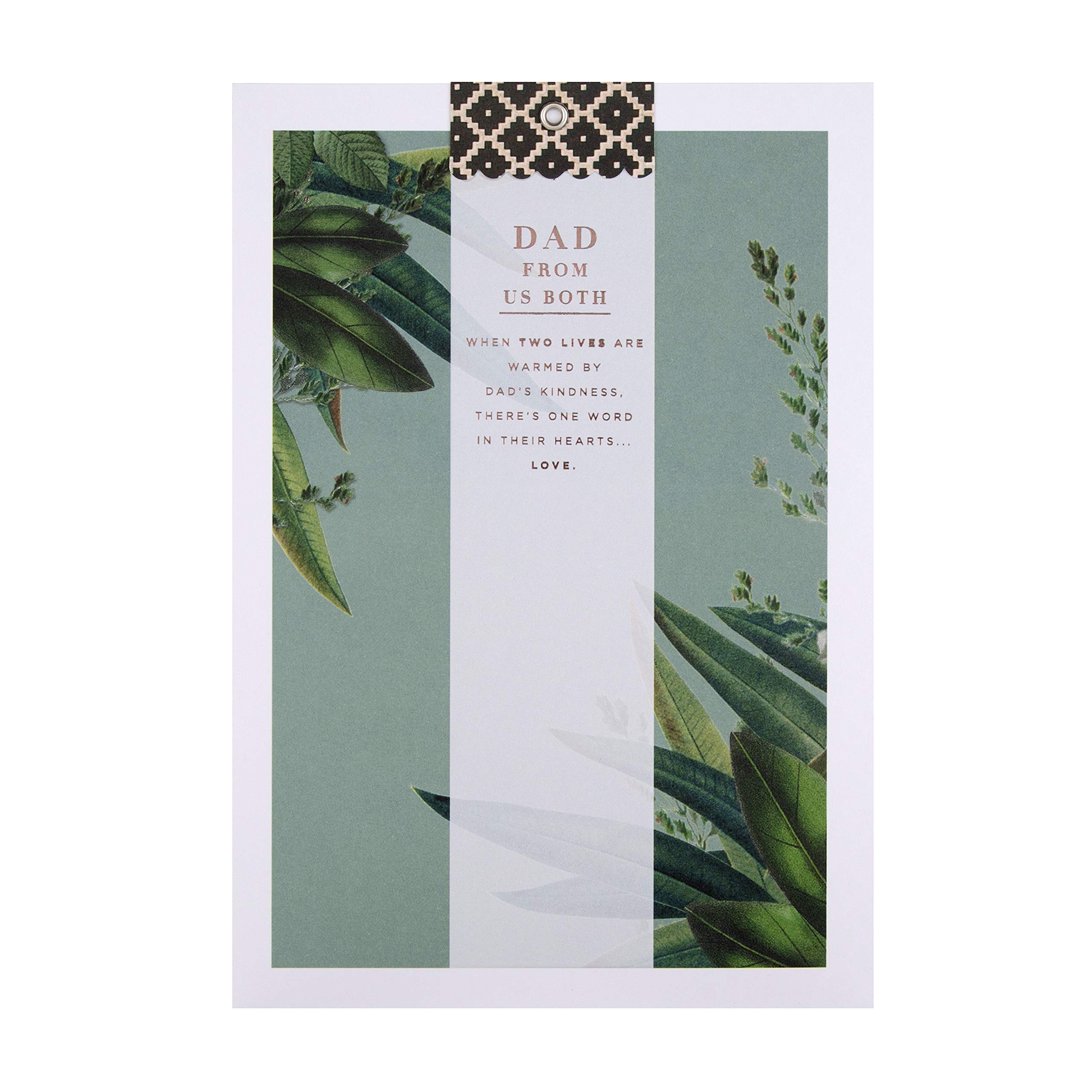 Dad from Both Father's Day Card from Hallmark - Classic Illustrated Design