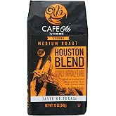 Houston Blend Medium Roast Ground Coffee (pecan praline and coconut) (3 Pack)