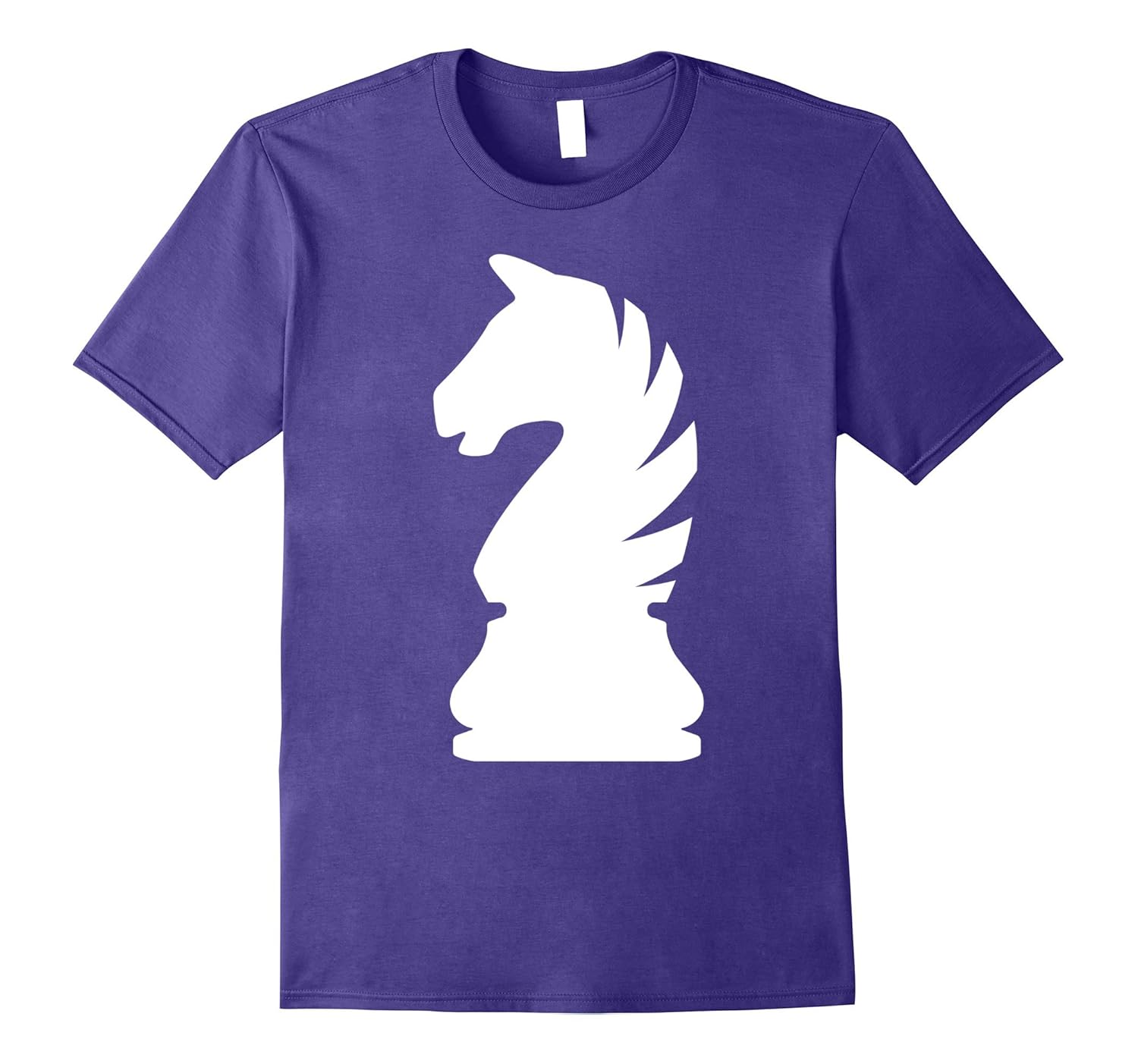 Knight Chess T-Shirt White-ANZ