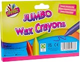 Artbox 12 Jumbo Wax Crayons Set Assorted Colours Brand ART BOX view 3