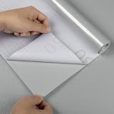 Hode Grey High Gloss Vinyl Wrap Self Adhesive 30cmx3m Furniture view 2