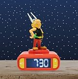 Lexibook Asterix Nightlight Alarm Clock RL800AX2 with 6 Sounds & Snooze view 2