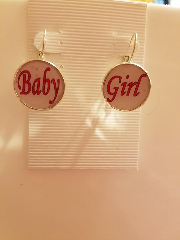 Pink Baby Girl Earrings Handmade