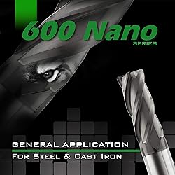 SPEED TIGER Micrograin Carbide Square End Mill - 4