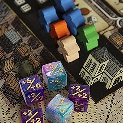 48 Pieces MTG Dice Counters Buff Token Dice Loyalty
