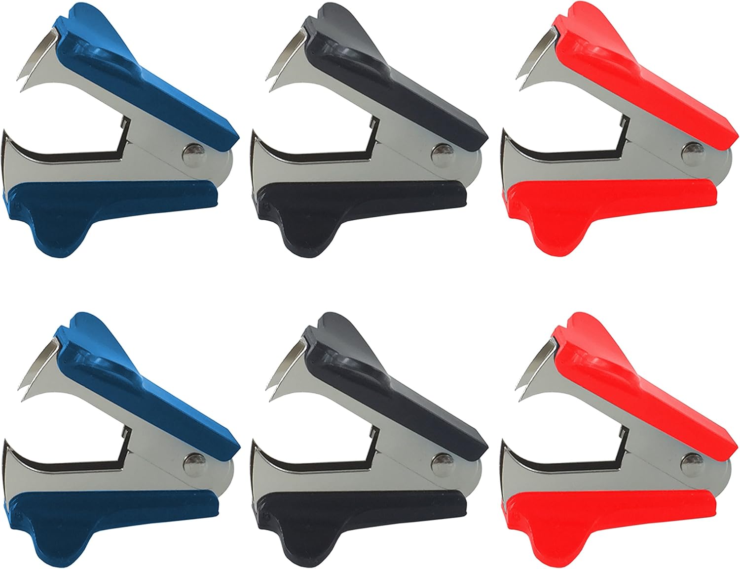 Clipco Staple Remover (6-Pack) (Assorted Colors 2) : Office Products