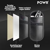 POWR Faraday Pouch for Car Keys 2 Pack Anti Theft Keyless Signal Blocker view 4