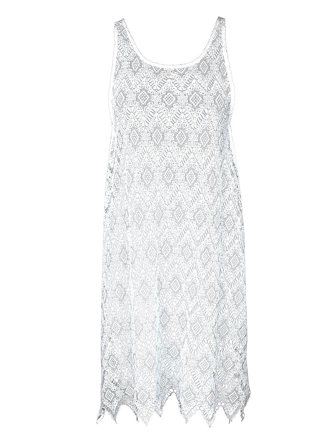 Watercult Tunique Crochet Caribbean Wave Blanc Amazonca