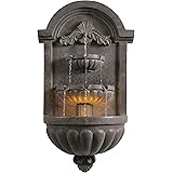 Kenroy Home 51011PLBZ San Pablo Fountains, 34.6 Inch Height, 19.5 Inch Width, 9.5 Inch Ext, Plum Bronze Finish