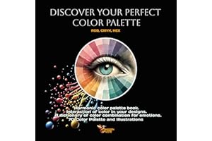 Discover your perfect color palette: Harmonic color palette book. Interaction of color in your designs. A dictionary of color