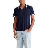 Aeropostale Men's Tipped Open-Knit Sweater Polo