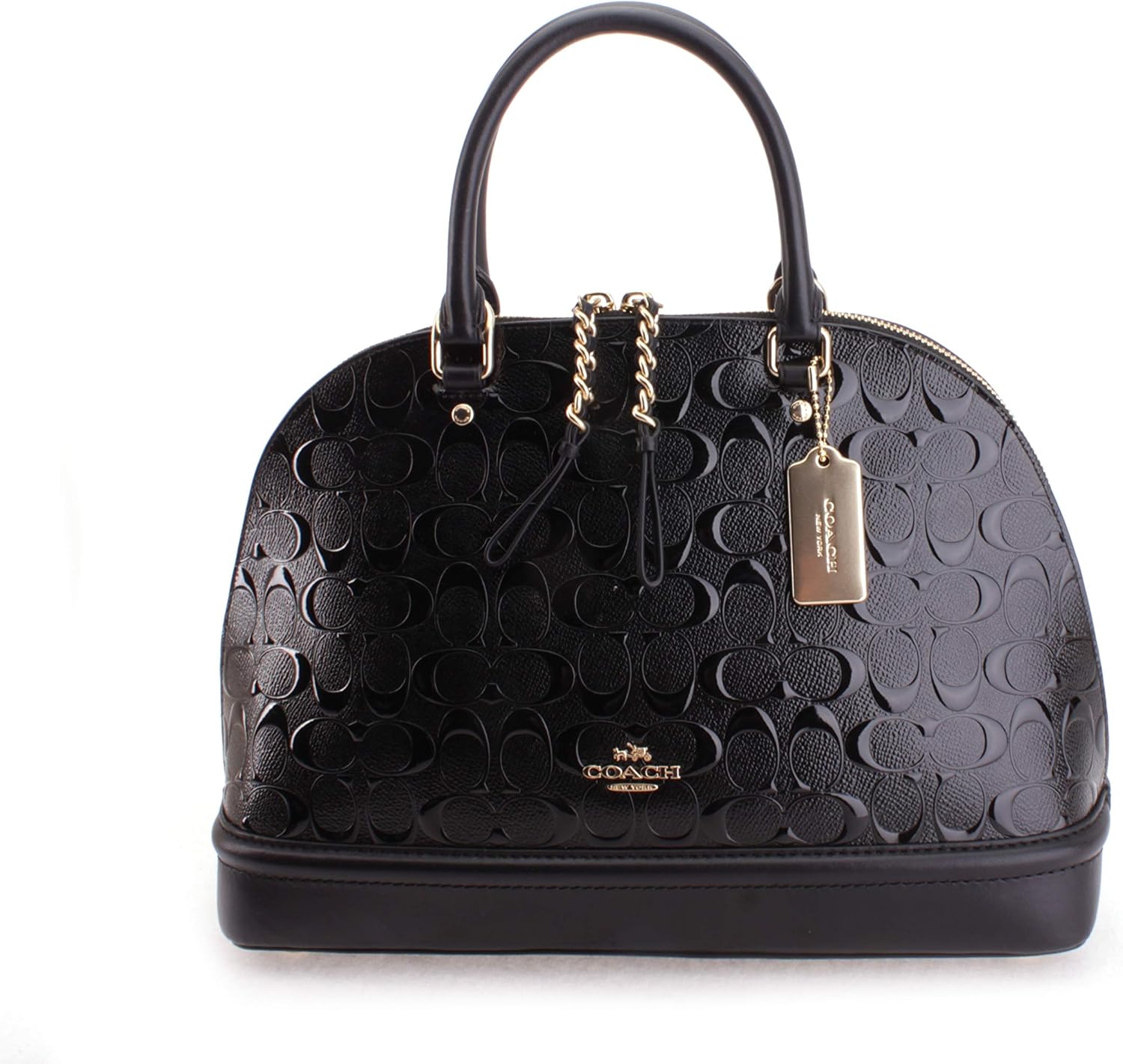 coach mini sierra embossed