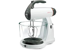 JARDEN Sunbeam MixMaster 350 Watt, White | Soft-Start Technology Stand Mixer