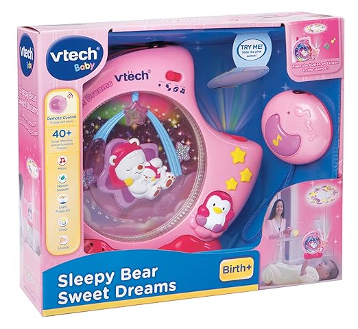 vtech sleepy bear sweet dreams pink