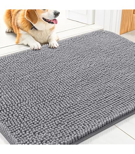 Amazon.com : Bcoimo Super Absorbent Dog Door Mat, 30