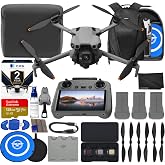 DJI Mini 5 Pro Drone Fly More Combo with RC 2 Controller Folding Drone with 4K Video, 36 Mins Flight Time, 3 Batteries Bundle