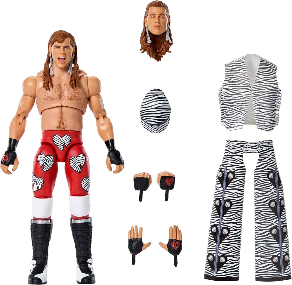 WWE Mattel Ultimate Edition Shawn Michaels Figure & Accessories