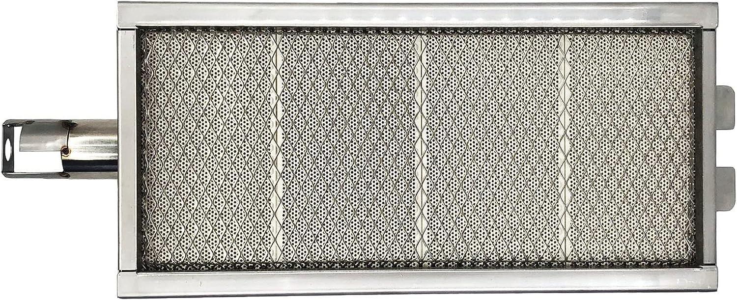 View 1 of ???????? Sear Burner for Bull Grills Stainless Steel 304 Infrared Searing Burner 20505 Replacement Parts for Bull Angus, Brahma, or Premium 7 Burner Grill