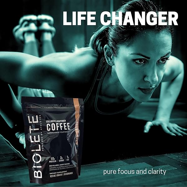 BIOLETE COFFEE ADAPTOGEN & COLLAGEN PROTEIN COFFEE