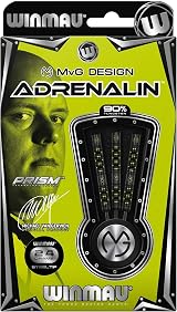 WINMAU Michael van Gerwen Adrenalin Tungsten Darts 24g Prism Flights Vecta view 4