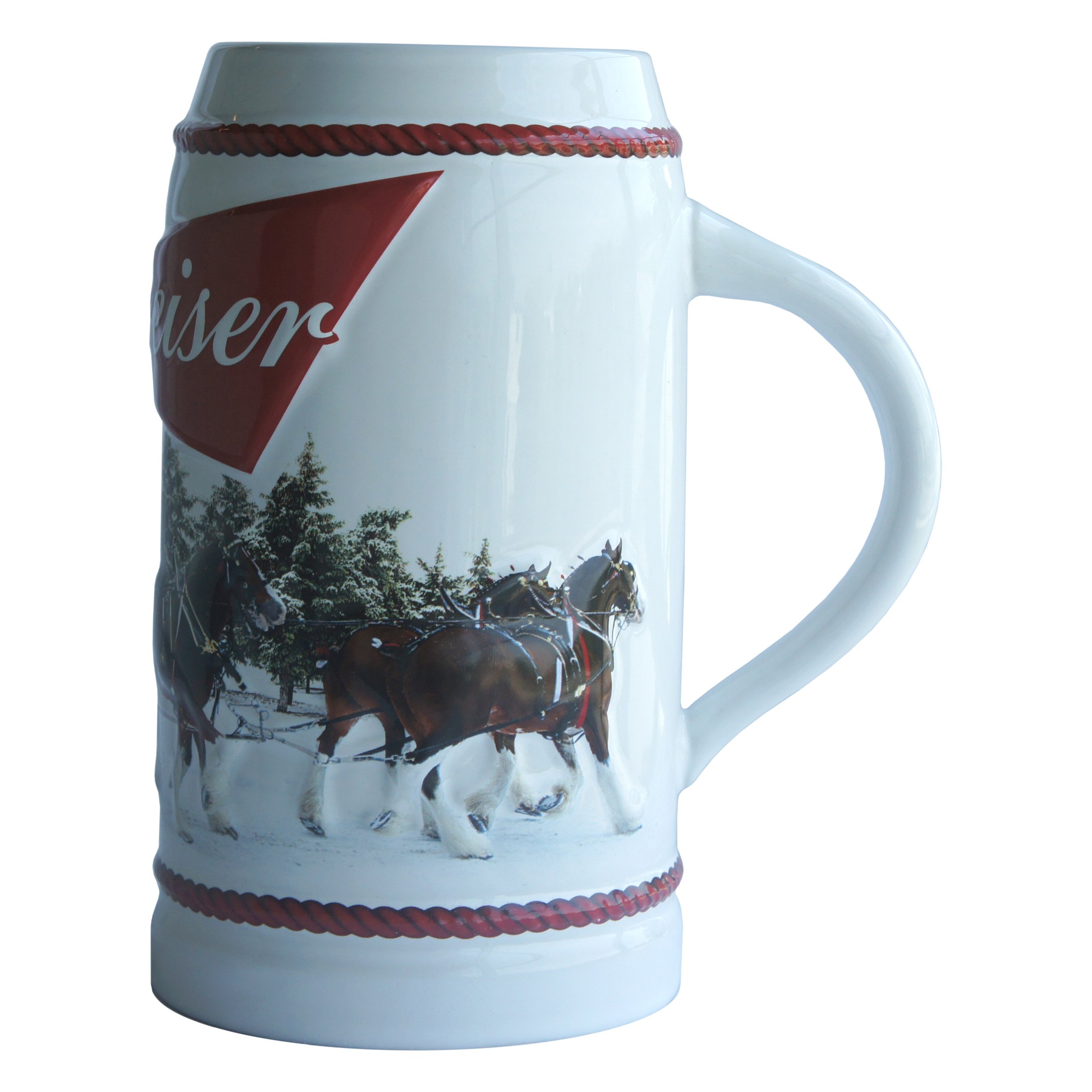 Budweiser 2016 Holiday Stein, 31-Ounce