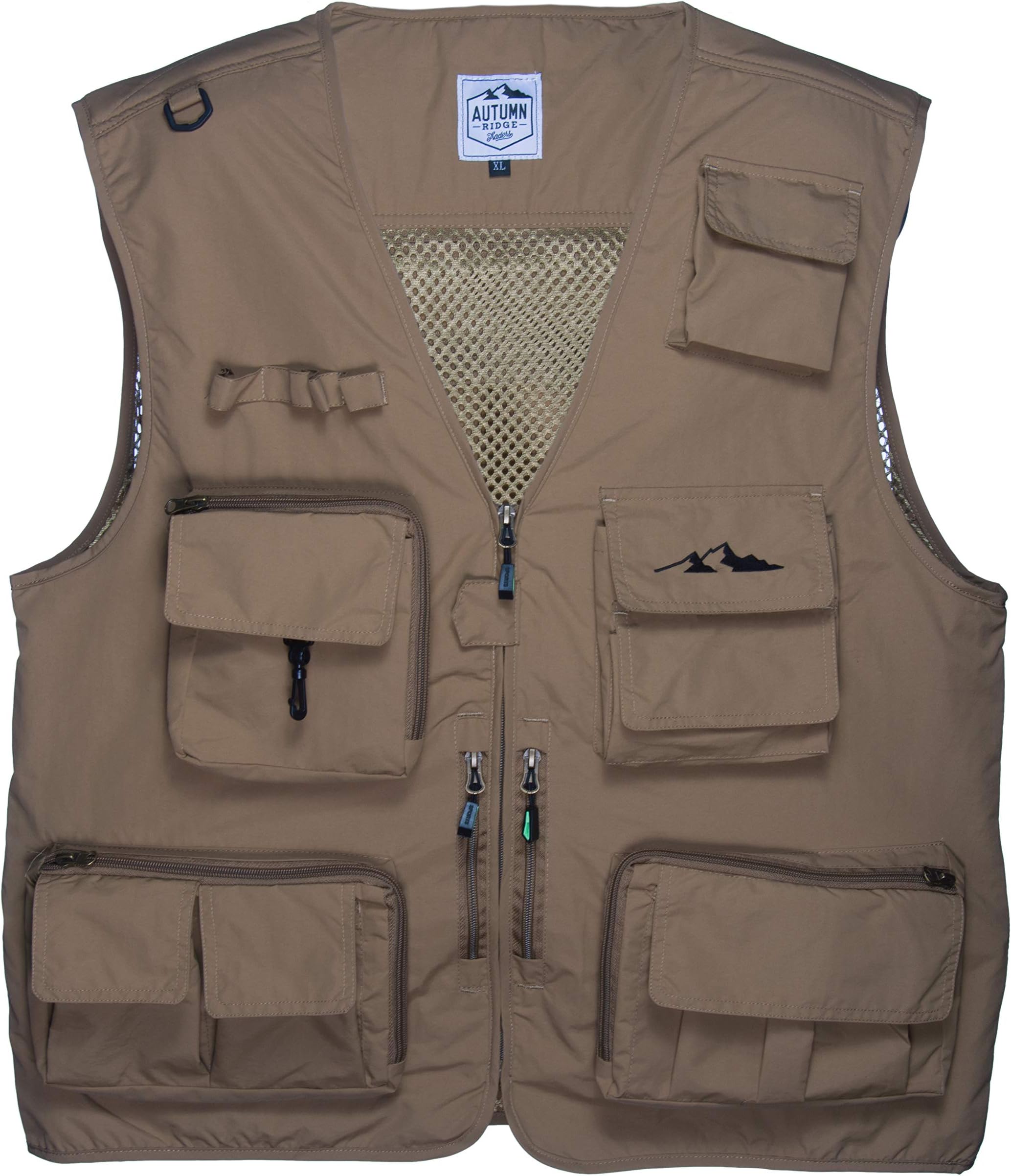 Lightweight 16 Pocket Vest for Fishing, Photography or All Outdoor Activities