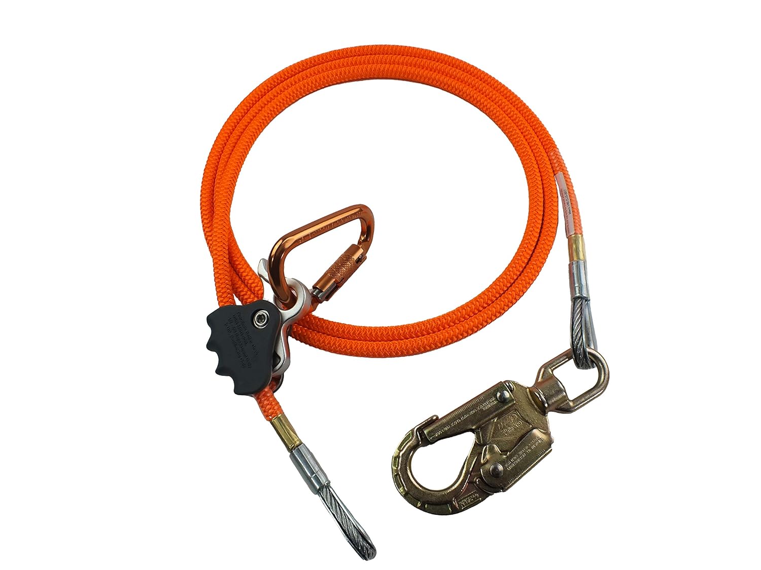 Adjustable Rope Lanyard Tree Climbers ProClimb Steel Wire Core Flip