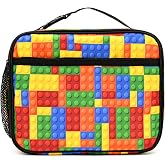Droerfes Brick Insulated Lunch Box Reusable Lunch Bag Women Men Cooler Tote Bag For Kids Boys Girls Work Picnic School Office